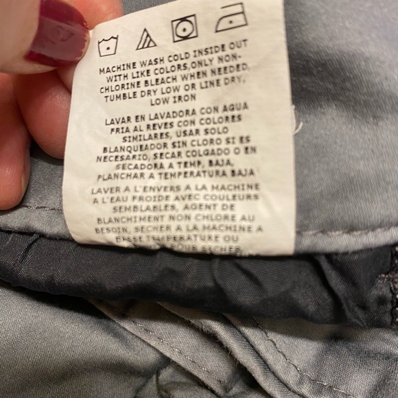 Lee Modern Series Curvy Fit Trousers Women's Size 8M, ShortStretch. Gray - Picture 9 of 10